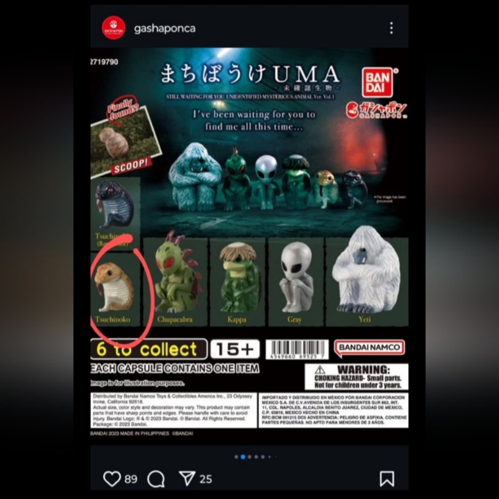 Tsuchinoko Figure from STILL WAITING FOR YOU UNIDENTIFIED MYSTERIOUS ANIMAL